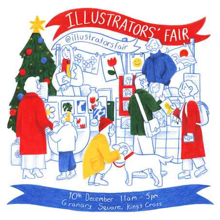 Winning Flyer Design for Illustrators’ Fair (2022)